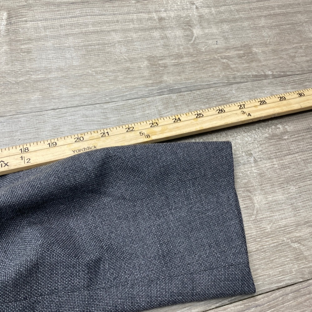 Brooks Brothers Blazer Regent Mens 42R Grey Reda Wool Sport Coat Hopsack Jacket - Picture 10 of 13